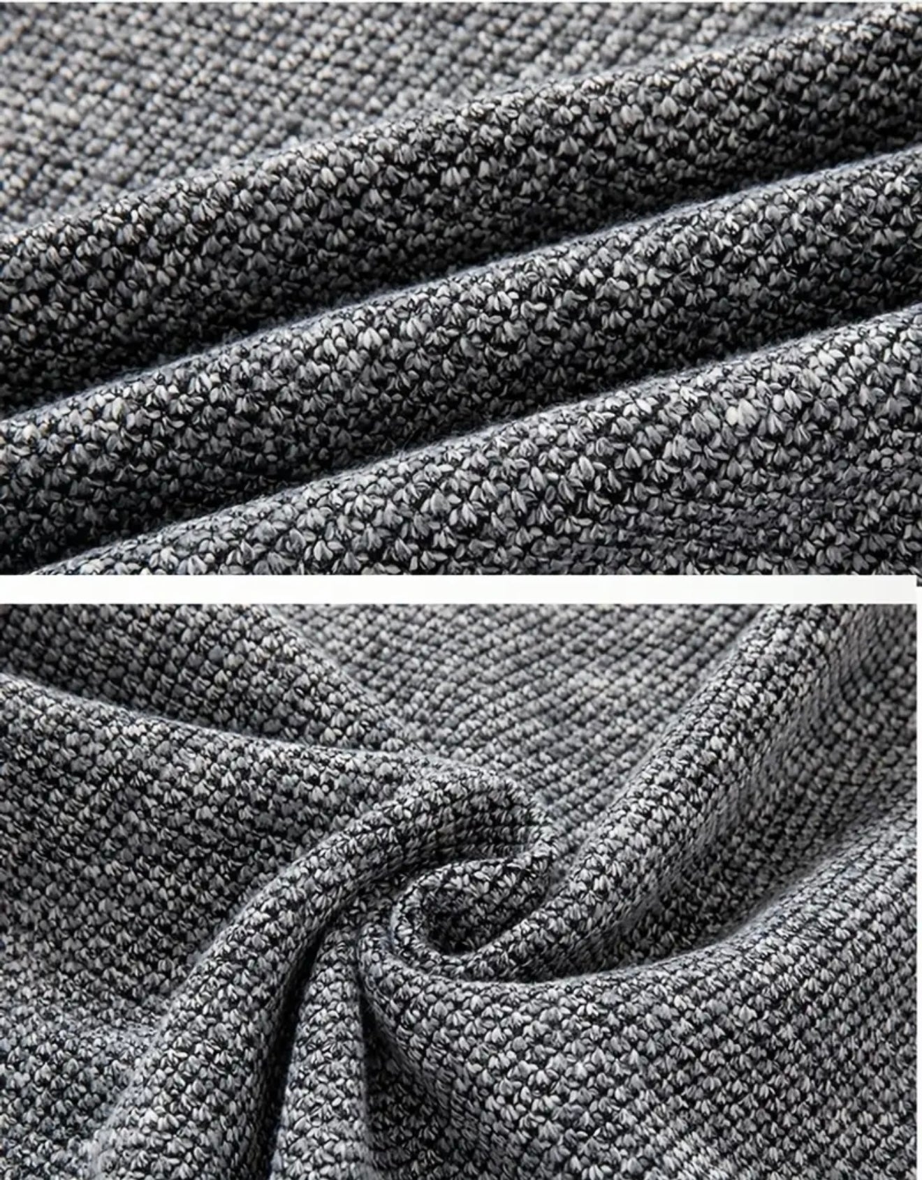 Elegante Strickjacke für Herren | Strickweste mit Zipper