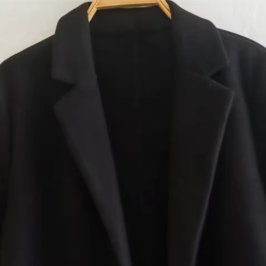 Langer Eleganter Mantel für Damen