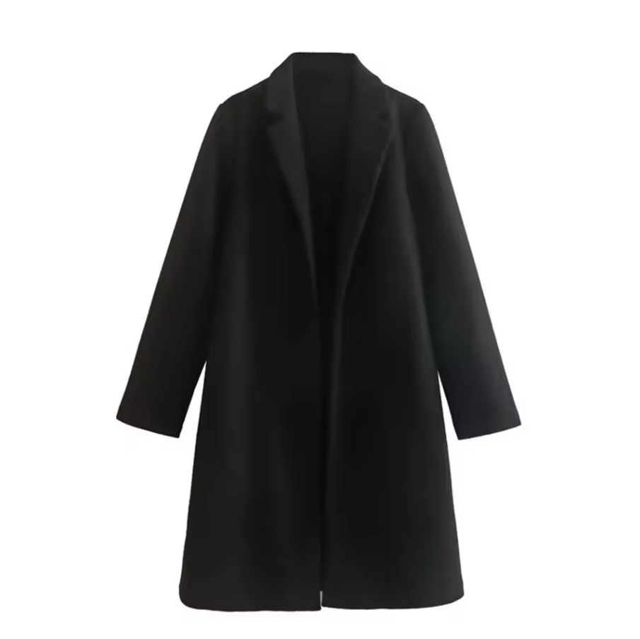 Langer Eleganter Mantel für Damen