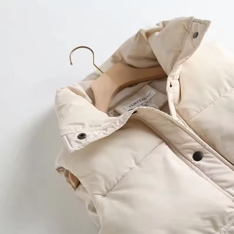 Elegante Weste für Damen mit Knopfleiste