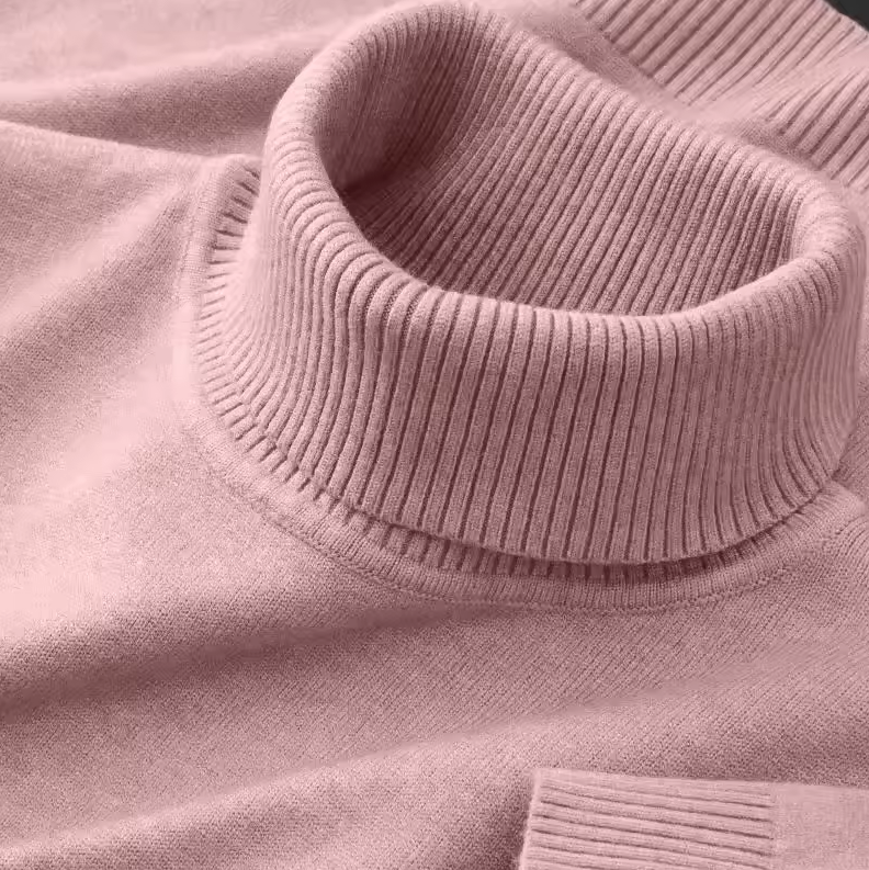 Eleganter Rollkragenpullover für Herren mit Komfortabler Passform