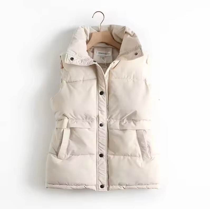 Elegante Weste für Damen mit Knopfleiste