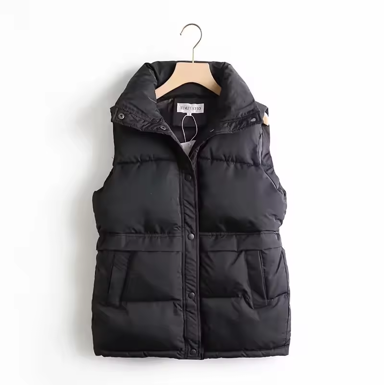 Elegante Weste für Damen mit Knopfleiste