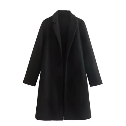 Langer Eleganter Mantel für Damen