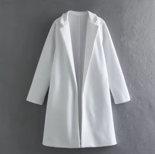 Langer Eleganter Mantel für Damen