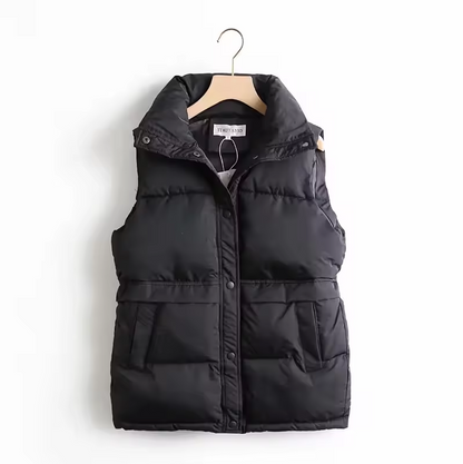 Elegante Weste für Damen mit Knopfleiste